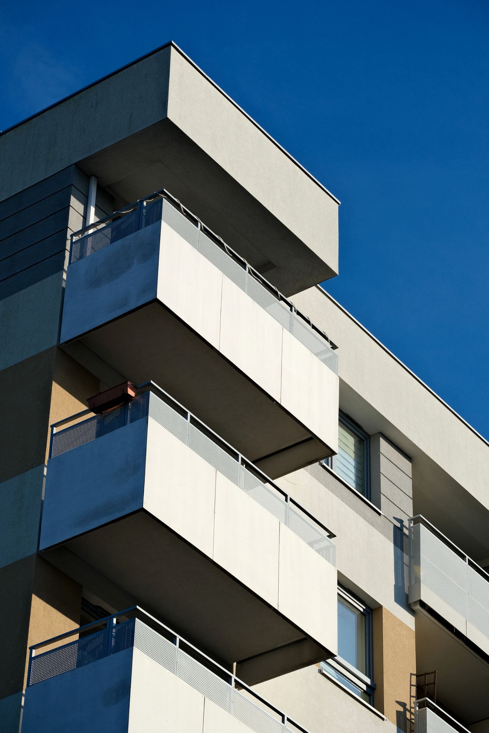 Modern residential apartment building in Argentina